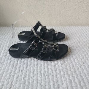 Vionic MISA Women's Black Sandals Size 7